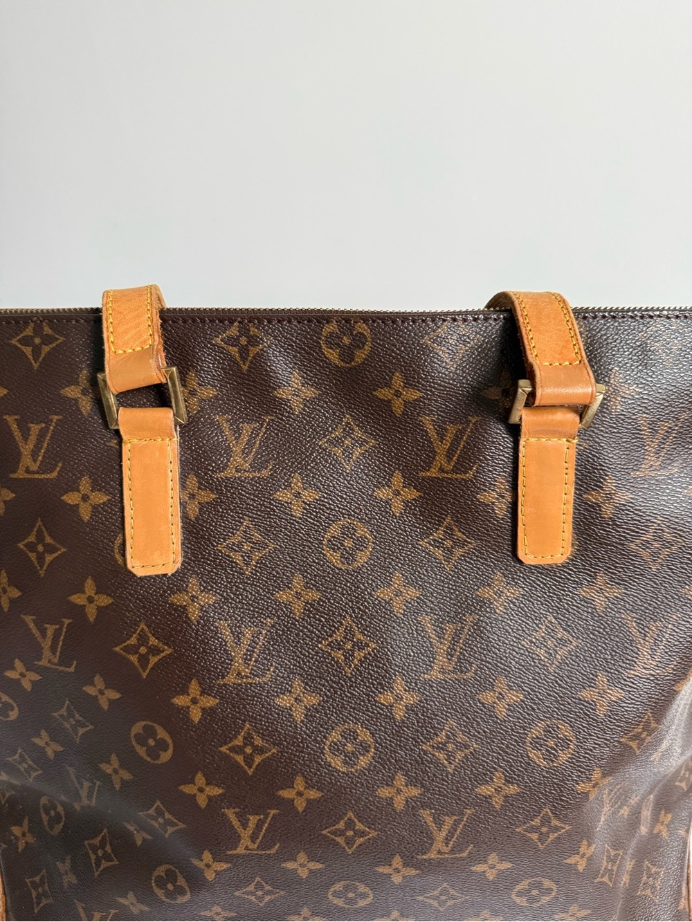 Authentic Vintage Louis Vuitton Cabas Mezzo Monogram Tote - Picture 3 of 11